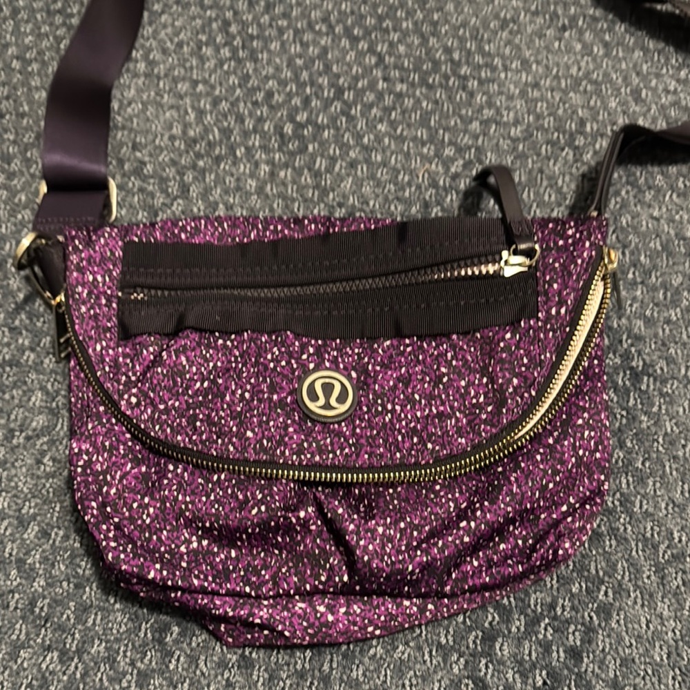 lululemon athletica Purple Crossbody Bag all night festival bag